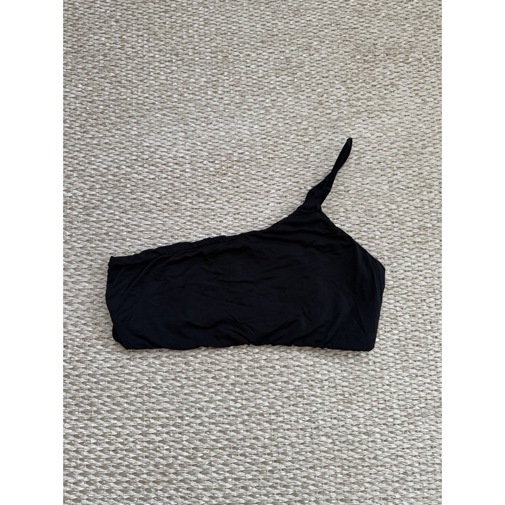 Sauipe Black One Shoulder Bikini Top. Large.‎ Swimwear Brazil